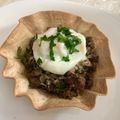 El cooksnap de Arisb cuando hizo Huevos rancheros.