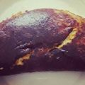 El cooksnap de Lola Palavecino cuando hizo Omelette de zanahoria.