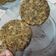 El cooksnap de K-y Becerra cuando hizo Hamburguesas de lentejas.
