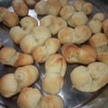 El cooksnap de Laura Moreira cuando hizo Cuernitos (pan con grasa).
