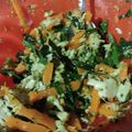 El cooksnap de Luis Rodriguez cuando hizo Ensalada de espinaca, tomate y zanahoria.