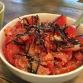okane's cooksnap of when they made Heirloom Tomato Poke.