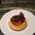 El cooksnap de mnora cuando hizo Flan de turrón con Thermomix.