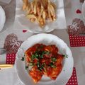 El cooksnap de Manuel Valcarcel cuando hizo Lomos de merluza a la riojana.