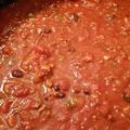 Deb Snider's cooksnap of when they made RedMan's Famous Chili.