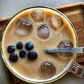 Cooksnap Dapur Yusfarisyia semasa beliau membuat Boba Pearl Coffee Milk with Palm Sugar Syrup.