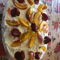 Nikoletta Gyuris Cooksnap-ja, amikor elkészítette a(z) Gyümölcsös - Babapiskótás rakott süti receptet.