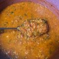 Mimi's cooksnap of when they made Italian Garlic Marinara Sauce.