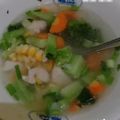 Cooksnap dari Ulya Oktaviani untuk resep Sup jagung salmon ala fe