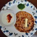 Soni Mehrotra का कुकस्नैप जब उन्होंने आलू का मसालेदार पराठा (Aloo ka masaledar paratha recipe in hindi) बनाया था।