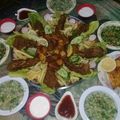 صورة من أختكم بالله ، شاركها بعد تجربة وصفة سمك مقلي مع مقبلات