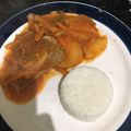 El cooksnap de Gabriela Perelló cuando hizo Bifes a la portuguesa.