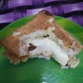 Cooksnap dilla fardilla semasa beliau membuat Sandwich air fryer crunchy.