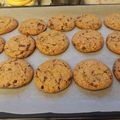 Cooksnap από Nana Lezhava στη συνταγή Cookies με κομμάτια σοκολάτας (μαλακά)