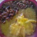 El cooksnap de Alejandra cuando hizo Tortitas de pollo en salsa verde.