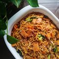 Cooksnap LATIPAH NAWAWI semasa beliau membuat Mee goreng sempoi baq hang.