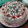 El cooksnap de Lourdes Olivera cuando hizo Selva negra con frutos rojos.