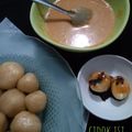 Cooksnap dari Nia d'Kitch untuk resep cidok isi (aci di sendok) bumbu kacang 