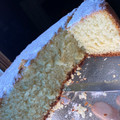 El cooksnap de Camila Rivas cuando hizo Torta Matera de Vainilla.
