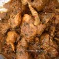 Cooksnap Dapur Yusfarisyia semasa beliau membuat Rendang ayam.