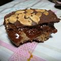 El cooksnap de Aline Aguilera cuando hizo Barritas de cacahuetes y anacardos (snickers veganos).