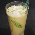 Arpita Kushal Thakkar's cooksnap of when they made Mango Lassi.