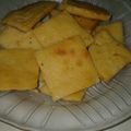 El cooksnap de Lujan Uruguay cuando hizo Fainá de queso.