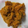 Cooksnap Swee Pea semasa beliau membuat Rendang Ayam Simple.