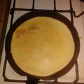 El cooksnap de Leonel Vaya cuando hizo Panqueques.