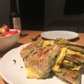 Jill's cooksnap of when they made Scallion pancakes.