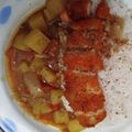 Cooksnap dari Desy Mutiara untuk resep Cordon Bleu/Chicken katsu curry rice
