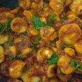 Suchitra S(Radhika S)'s cooksnap of when they made Tawa Arbi Masala.