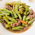 Cooksnap dari Tin NK untuk resep Tumis cah buncis daging giling