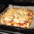 György Flak Cooksnap-ja, amikor elkészítette a(z) Csirkemell alapú pizza (Ketogén) receptet.