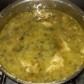 El cooksnap de Brenda Martínez cuando hizo Verdolagas con carne de puerco en chile verde.