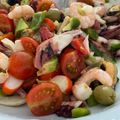 El cooksnap de Irene-Guirao cuando hizo Salpicón de marisco con garbanzos.