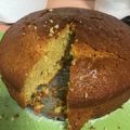 El cooksnap de Cristina García cuando hizo Bizcocho de limón con nueces.