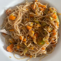El cooksnap de Ana Pernas cuando hizo Noodles Udon con verduras 🌱.