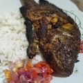 Cooksnap dari Kinanda Putri untuk resep Mujaer Bakar Teflon Sambal Dabu Dabu