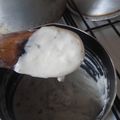 El cooksnap de Antonella Lopez Cerdán cuando hizo Salsa blanca/Bechamel sin manteca.