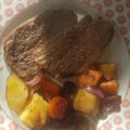 El cooksnap de Paula Bravo cuando hizo Picaña al chimichurri.