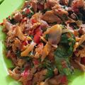 Cooksnap dari Martia untuk resep Ayam suwir kemangi pedas