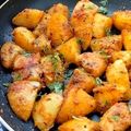 Mamta Shahu का कुकस्नैप जब उन्होंने उत्तराखंडी आलू के गुटके (Uttarakhandi aloo ke gutke recipe in hindi) बनाया था।