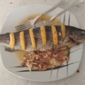 El cooksnap de Alberto cuando hizo Truchas al horno.