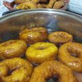 El cooksnap de Marisol Melgarejo cuando hizo Picarones.