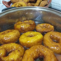 El cooksnap de Marisol Melgarejo cuando hizo Picarones.