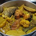 Rupa Pal's cooksnap of when they made ফুলকপি দিয়ে রুই মাছের ঝোল (Ful kopi diye rui macher jhol recipe in Bengali).