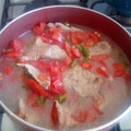 El cooksnap de Gina Gutierrez cuando hizo Bisteces a la mexicana.