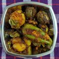 Jo Lly's cooksnap of when they made ભરેલા રીંગણા બટાકા નું શાક (Bharela Ringan Bataka Shak Recipe In Gujarati).