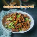 Cooksnap Dapur Yusfarisyia semasa beliau membuat Sambal Kering Tempe.